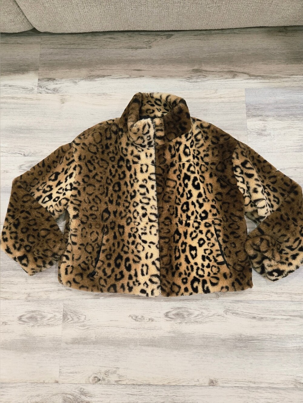 Forever 21 Womens Furry Jacket